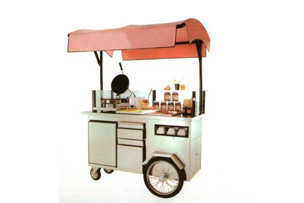 Mobil Waffle Stand